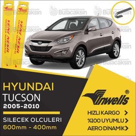 Inwells Hyundai Tucson 2005-2010 Muz Silecek Takımı