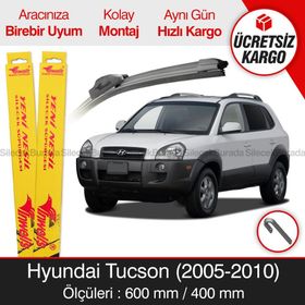 Inwells Hyundai Tucson 2005-2010 Muz Silecek Takımı