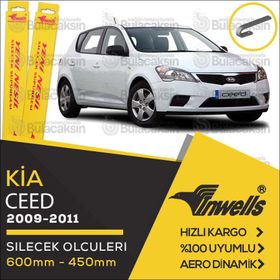 Inwells Kia Ceed 2009-2011 Muz Silecek Takımı