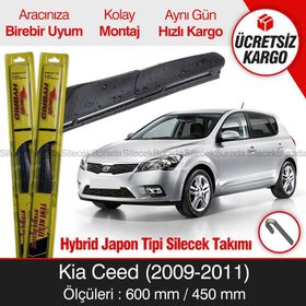 Inwells Kia Ceed Hybrid 2009-2011 Silecek Takımı
