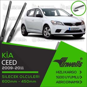 Inwells Kia Ceed Hybrid 2009-2011 Silecek Takımı
