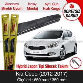 Inwells Kia Ceed Hybrid 2012-2017 Silecek Takımı