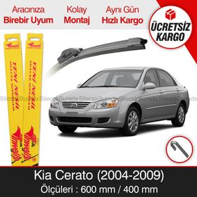 Inwells Kia Cerato 2004-2009 Muz Silecek Takımı