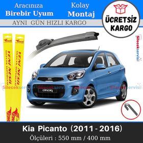 Inwells Kia Picanto 2011-2016 Muz Silecek Takımı