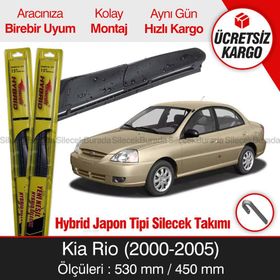 Inwells Kia Rio 2000-2005 Muz Silecek Takımı