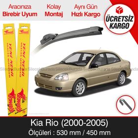 Inwells Kia Rio 2000-2005 Muz Silecek Takımı