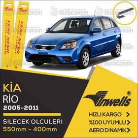 Inwells Kia Rio 2005-2011 Ön Muz Silecek Takımı