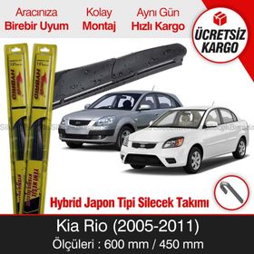 Inwells Kia Rio Hybrid 2005-2011 Silecek Takımı