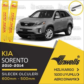 Inwells Kia Sorento 2010-2014 Muz Silecek Takımı