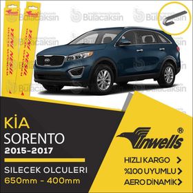 Inwells Kia Sorento Hybrid 2015-2017 Silecek Takımı