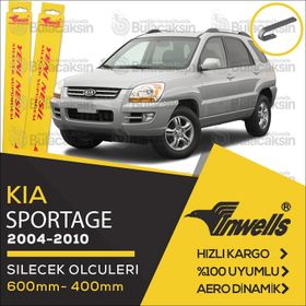 Inwells Kia Sportage 2004-2010 Ön Muz Silecek Takımı