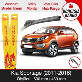 Inwells Kia Sportage 2011-2016 Muz Silecek Takımı