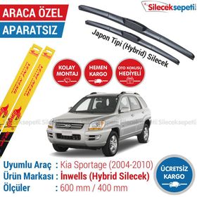 Inwells Kia Sportage Hybrid 2004-2010 Silecek Takımı