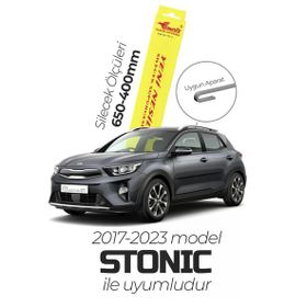 Inwells Kia Stonic 2017-2023 Uyumlu Muz Silecek Takımı