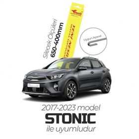 Inwells Kia Stonic 2017-2023 Uyumlu Muz Silecek Takımı