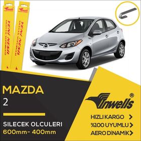 Inwells Mazda 2 2008-2012 Muz Silecek Takımı