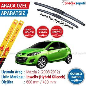 Inwells Mazda 2 Hybrid 2008-2012 Silecek