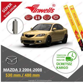 Inwells Mazda 3 Sedan 2004-2008 Muz Silecek Takımı