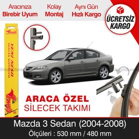 Inwells Mazda 3 Sedan 2004-2008 Muz Silecek Takımı