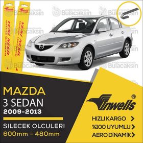 Inwells Mazda 3 Sedan 2009 2013 Ön Muz Silecek Takımı