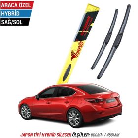 Inwells Mazda 3 Sedan Hybrid 2014-2016 Silecek Takımı