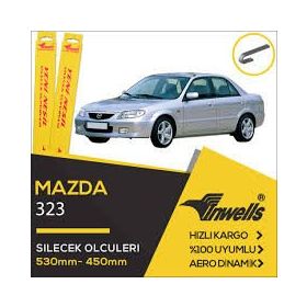Inwells Mazda 323 1998-2003 Ön Silecek Takımı
