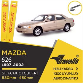 Inwells Mazda 626 1997-2002 Muz Silecek Takımı