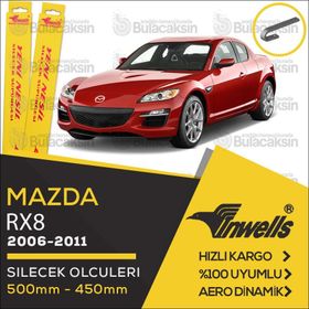 Inwells Mazda RX8 2006-2011 Ön Silecek Takımı