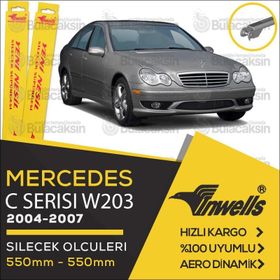 Inwells Mercedes C Serisi W203 2004-2007 Silecek Takımı