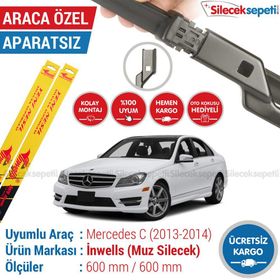 Inwells Mercedes C W204 2013-2014 Silecek Seti