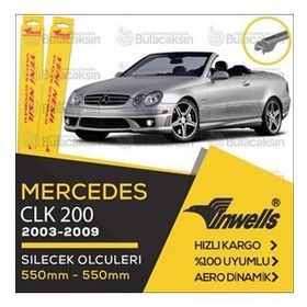 Inwells Mercedes CLK 200 Muz 2003-2009 Silecek Takımı