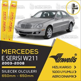 Inwells Mercedes E W211 Muz 2003-2008 Silecek Takımı