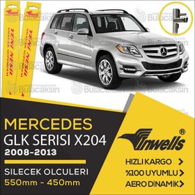 Inwells Mercedes GLK Muz 2008-2013 Silecek Takımı