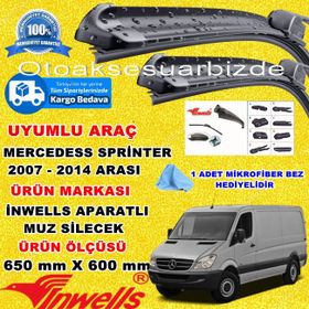 Inwells Mercedes Sprinter 2007-2014 Muz Silecek Takımı