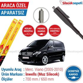 Inwells Mercedes Viano 2005-2010 Muz Silecek Takımı