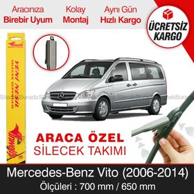 Inwells Mercedes Vito 2006 2014 Ön Muz Silecek Takımı