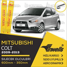 Inwells Mitsubishi Colt 2009-2013 Ön Muz Silecek Takımı