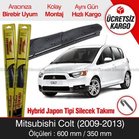Inwells Mitsubishi Colt Hybrid 2009-2013 Silecek Takımı