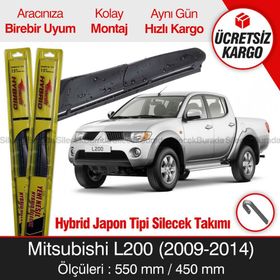 Inwells Mitsubishi L200 Hybrid 2009-2014 Silecek Takımı