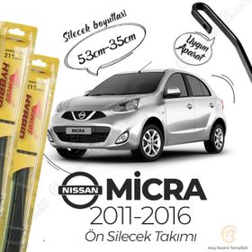 Inwells Nissan Micra 2011-2016 Hibrit Silecek Takımı