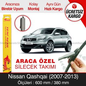 Inwells Nissan Qashqai 2007-2013 Muz Ön Silecek Takımı