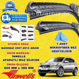 Inwells Nissan Qashqai 2007-2014 Muz Silecek