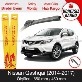 Inwells Nissan Qashqai 2014-2017 Muz Silecek Takımı