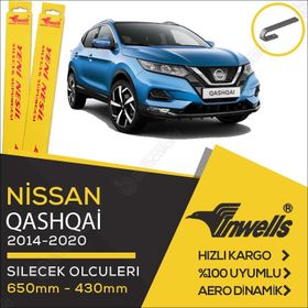 Inwells Nissan Qashqai 2014-2017 Muz Silecek Takımı