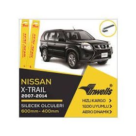 Inwells Nissan X-Trail 2007-2014 Ön Silecek Takımı