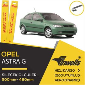 Inwells Opel Astra G 1997-2005 Ön Silecek Takımı