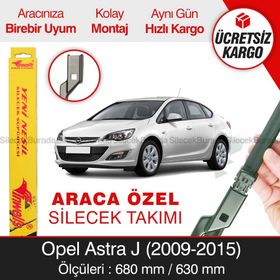 Inwells Opel Astra J 2009-2015 Muz Silecek Takımı