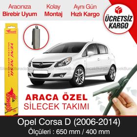 Inwells Opel Corsa D 2006-2014 Muz Silecek Takımı