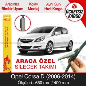 Inwells Opel Corsa D 2006-2014 Muz Silecek Takımı