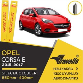 Inwells Opel Corsa D-e 2006-2017 Muz Silecek Takımı